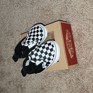 Vans Slip-On V Crib Shoe Sz 1